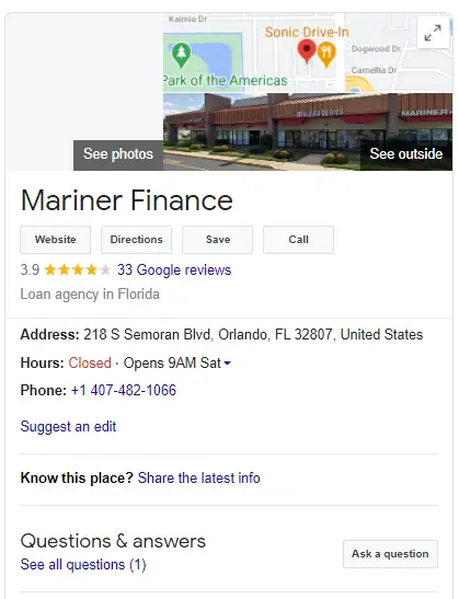 Mariner-finance